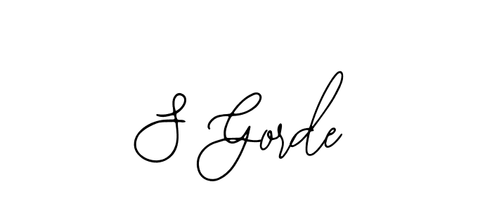 Once you've used our free online signature maker to create your best signature Bearetta-2O07w style, it's time to enjoy all of the benefits that S Gorde name signing documents. S Gorde signature style 12 images and pictures png