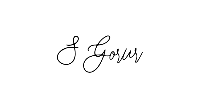 Make a beautiful signature design for name S Gorur. Use this online signature maker to create a handwritten signature for free. S Gorur signature style 12 images and pictures png