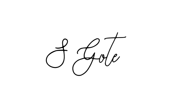 Make a beautiful signature design for name S Gote. Use this online signature maker to create a handwritten signature for free. S Gote signature style 12 images and pictures png