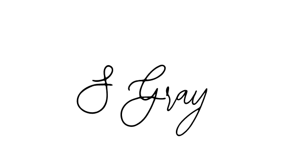 Make a beautiful signature design for name S Gray. With this signature (Bearetta-2O07w) style, you can create a handwritten signature for free. S Gray signature style 12 images and pictures png