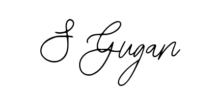 Transform the name S Gugan into a signature masterpiece using Bearetta-2O07w font. Ideal for photographers, artists, and creators looking for watermarks. S Gugan signature style 12 images and pictures png