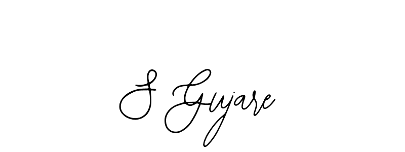 S Gujare stylish signature style. Best Handwritten Sign (Bearetta-2O07w) for my name. Handwritten Signature Collection Ideas for my name S Gujare. S Gujare signature style 12 images and pictures png