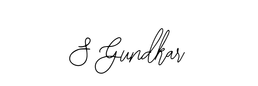 S Gundkar stylish signature style. Best Handwritten Sign (Bearetta-2O07w) for my name. Handwritten Signature Collection Ideas for my name S Gundkar. S Gundkar signature style 12 images and pictures png