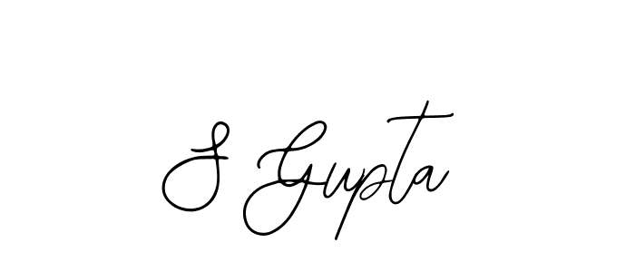 It looks lik you need a new signature style for name S Gupta. Design unique handwritten (Bearetta-2O07w) signature with our free signature maker in just a few clicks. S Gupta signature style 12 images and pictures png