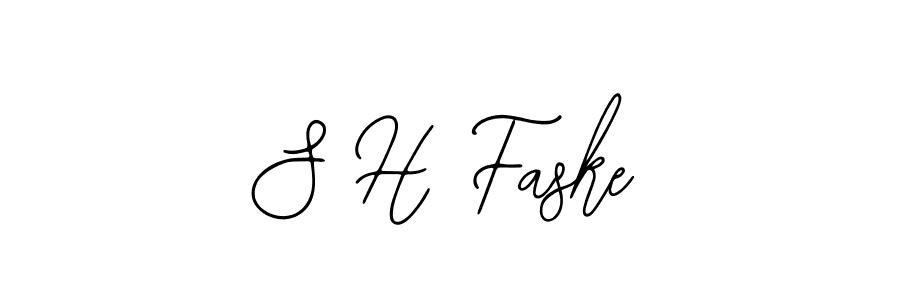 Also You can easily find your signature by using the search form. We will create S H Faske name handwritten signature images for you free of cost using Bearetta-2O07w sign style. S H Faske signature style 12 images and pictures png