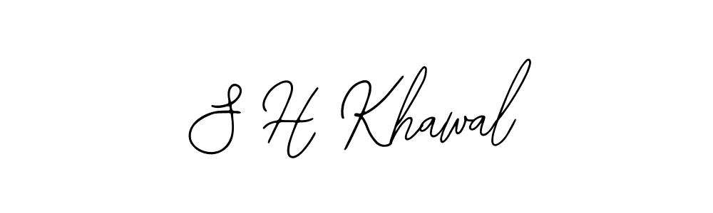 How to make S H Khawal signature? Bearetta-2O07w is a professional autograph style. Create handwritten signature for S H Khawal name. S H Khawal signature style 12 images and pictures png