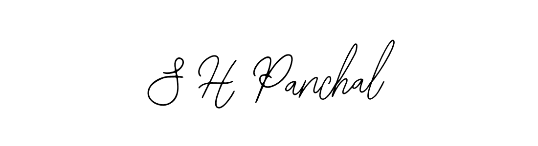 Also we have S H Panchal name is the best signature style. Create professional handwritten signature collection using Bearetta-2O07w autograph style. S H Panchal signature style 12 images and pictures png