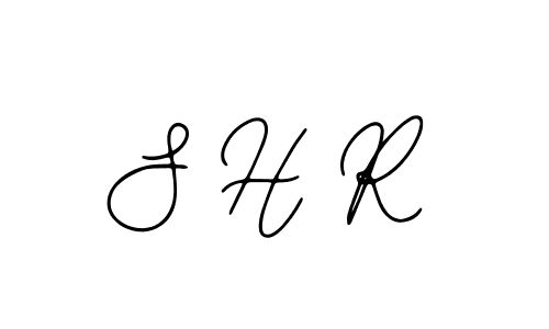 The best way (Bearetta-2O07w) to make a short signature is to pick only two or three words in your name. The name S H R include a total of six letters. For converting this name. S H R signature style 12 images and pictures png