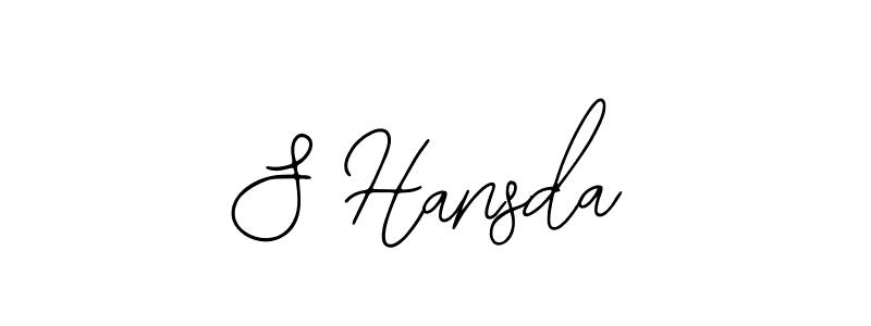 How to Draw S Hansda signature style? Bearetta-2O07w is a latest design signature styles for name S Hansda. S Hansda signature style 12 images and pictures png