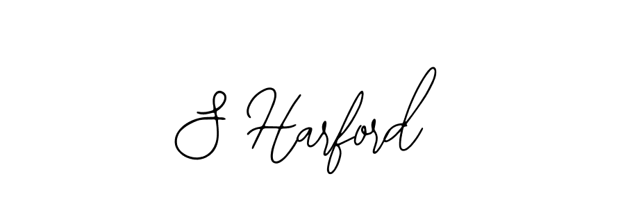 Create a beautiful signature design for name S Harford. With this signature (Bearetta-2O07w) fonts, you can make a handwritten signature for free. S Harford signature style 12 images and pictures png