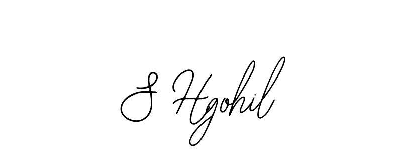 You can use this online signature creator to create a handwritten signature for the name S Hgohil. This is the best online autograph maker. S Hgohil signature style 12 images and pictures png