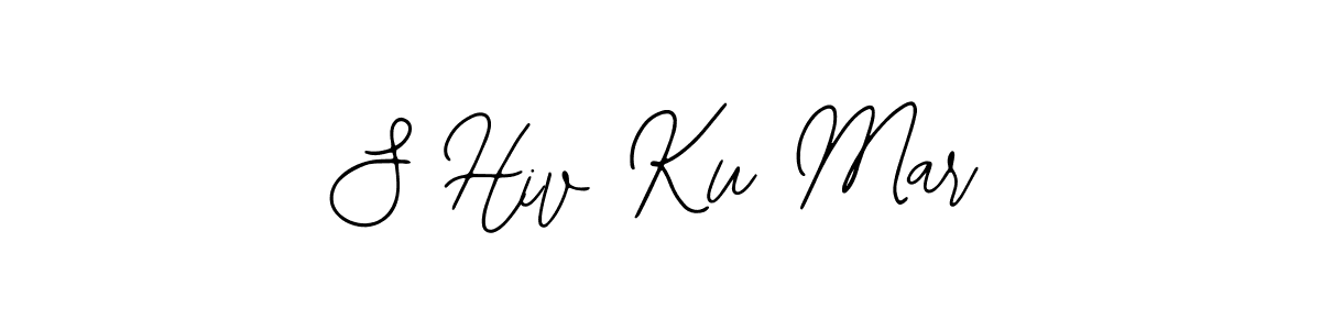Also You can easily find your signature by using the search form. We will create S Hiv Ku Mar name handwritten signature images for you free of cost using Bearetta-2O07w sign style. S Hiv Ku Mar signature style 12 images and pictures png