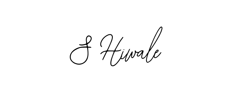 Design your own signature with our free online signature maker. With this signature software, you can create a handwritten (Bearetta-2O07w) signature for name S Hiwale. S Hiwale signature style 12 images and pictures png