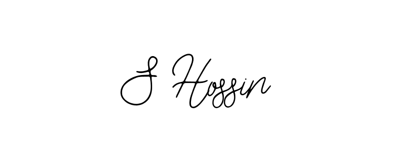 Similarly Bearetta-2O07w is the best handwritten signature design. Signature creator online .You can use it as an online autograph creator for name S Hossin. S Hossin signature style 12 images and pictures png