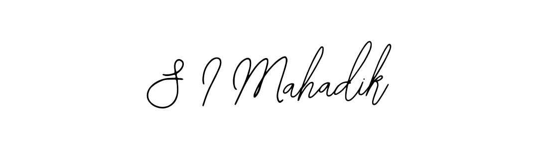 Design your own signature with our free online signature maker. With this signature software, you can create a handwritten (Bearetta-2O07w) signature for name S I Mahadik. S I Mahadik signature style 12 images and pictures png