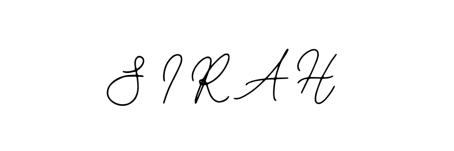 Similarly Bearetta-2O07w is the best handwritten signature design. Signature creator online .You can use it as an online autograph creator for name S I R A H. S I R A H signature style 12 images and pictures png