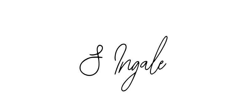 Make a beautiful signature design for name S Ingale. Use this online signature maker to create a handwritten signature for free. S Ingale signature style 12 images and pictures png