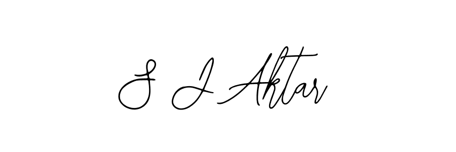 if you are searching for the best signature style for your name S J Aktar. so please give up your signature search. here we have designed multiple signature styles  using Bearetta-2O07w. S J Aktar signature style 12 images and pictures png