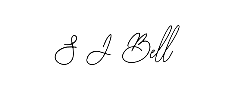 The best way (Bearetta-2O07w) to make a short signature is to pick only two or three words in your name. The name S J Bell include a total of six letters. For converting this name. S J Bell signature style 12 images and pictures png