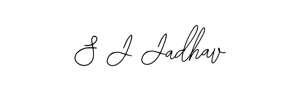 Similarly Bearetta-2O07w is the best handwritten signature design. Signature creator online .You can use it as an online autograph creator for name S J Jadhav. S J Jadhav signature style 12 images and pictures png