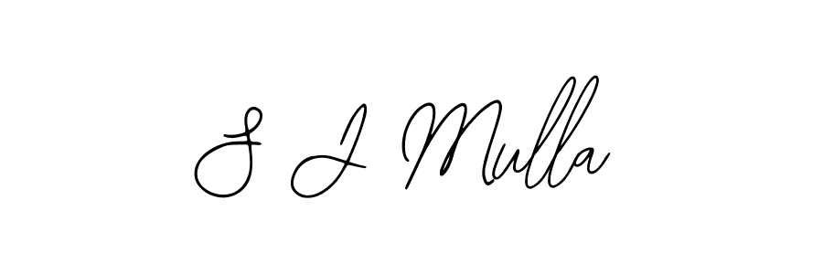 Make a beautiful signature design for name S J Mulla. Use this online signature maker to create a handwritten signature for free. S J Mulla signature style 12 images and pictures png