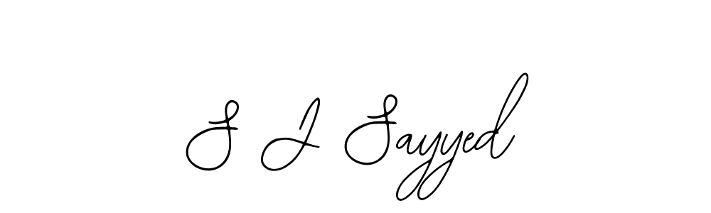 Also You can easily find your signature by using the search form. We will create S J Sayyed name handwritten signature images for you free of cost using Bearetta-2O07w sign style. S J Sayyed signature style 12 images and pictures png