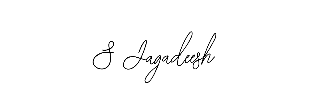 Design your own signature with our free online signature maker. With this signature software, you can create a handwritten (Bearetta-2O07w) signature for name S Jagadeesh. S Jagadeesh signature style 12 images and pictures png