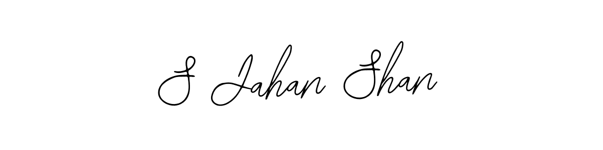 S Jahan Shan stylish signature style. Best Handwritten Sign (Bearetta-2O07w) for my name. Handwritten Signature Collection Ideas for my name S Jahan Shan. S Jahan Shan signature style 12 images and pictures png
