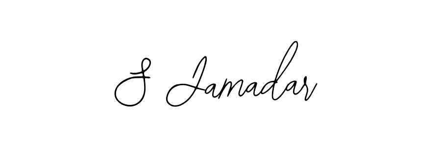 Also You can easily find your signature by using the search form. We will create S Jamadar name handwritten signature images for you free of cost using Bearetta-2O07w sign style. S Jamadar signature style 12 images and pictures png