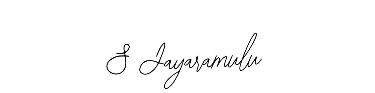 How to make S Jayaramulu signature? Bearetta-2O07w is a professional autograph style. Create handwritten signature for S Jayaramulu name. S Jayaramulu signature style 12 images and pictures png