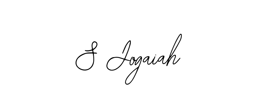Design your own signature with our free online signature maker. With this signature software, you can create a handwritten (Bearetta-2O07w) signature for name S Jogaiah. S Jogaiah signature style 12 images and pictures png