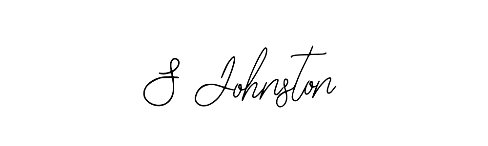 How to make S Johnston signature? Bearetta-2O07w is a professional autograph style. Create handwritten signature for S Johnston name. S Johnston signature style 12 images and pictures png