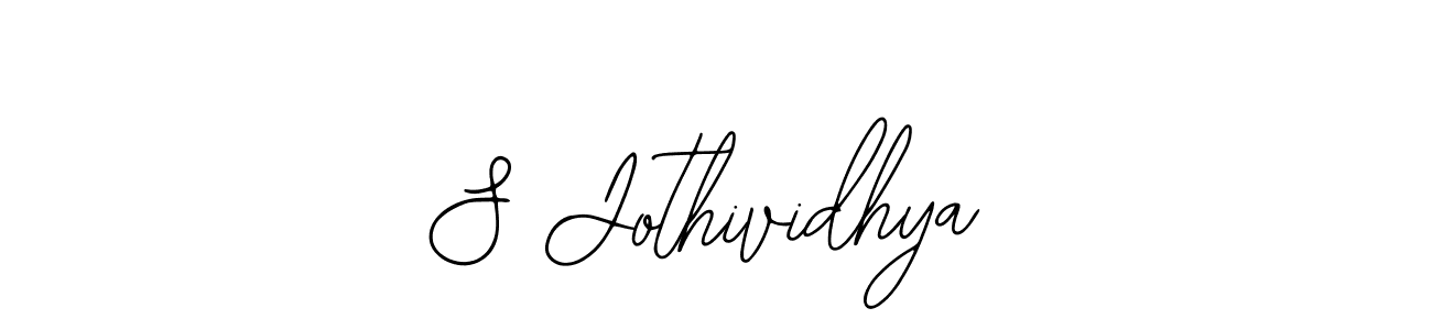 Similarly Bearetta-2O07w is the best handwritten signature design. Signature creator online .You can use it as an online autograph creator for name S Jothividhya. S Jothividhya signature style 12 images and pictures png