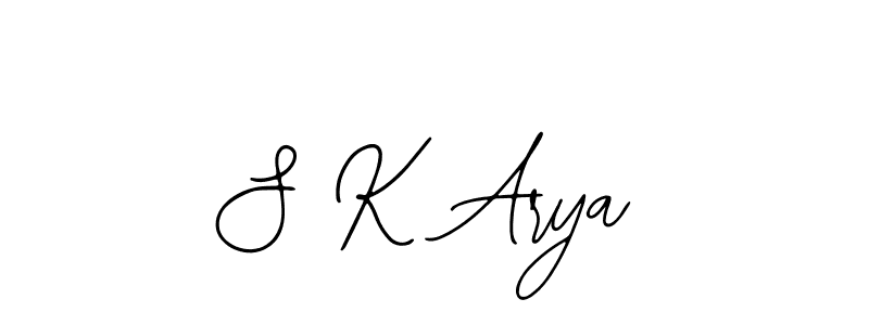 How to make S K Arya signature? Bearetta-2O07w is a professional autograph style. Create handwritten signature for S K Arya name. S K Arya signature style 12 images and pictures png