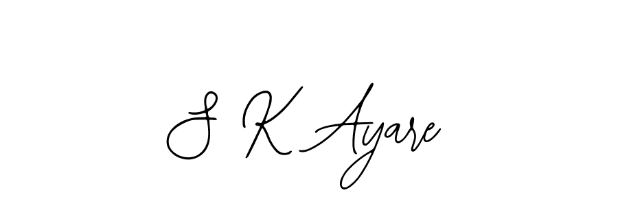 Make a beautiful signature design for name S K Ayare. Use this online signature maker to create a handwritten signature for free. S K Ayare signature style 12 images and pictures png