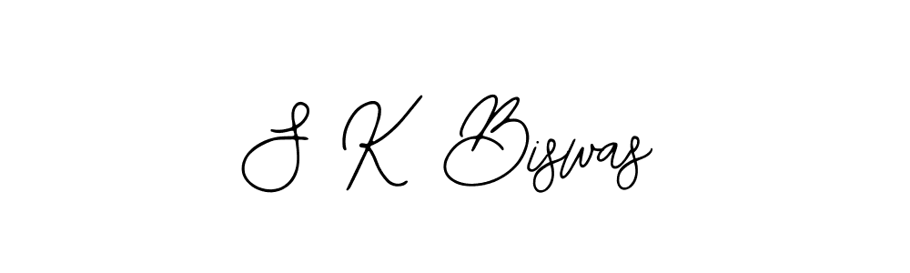 Use a signature maker to create a handwritten signature online. With this signature software, you can design (Bearetta-2O07w) your own signature for name S K Biswas. S K Biswas signature style 12 images and pictures png