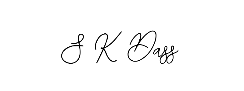 S K Dass stylish signature style. Best Handwritten Sign (Bearetta-2O07w) for my name. Handwritten Signature Collection Ideas for my name S K Dass. S K Dass signature style 12 images and pictures png