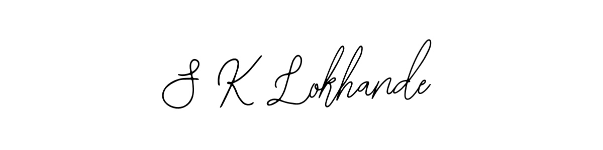 Make a short S K Lokhande signature style. Manage your documents anywhere anytime using Bearetta-2O07w. Create and add eSignatures, submit forms, share and send files easily. S K Lokhande signature style 12 images and pictures png