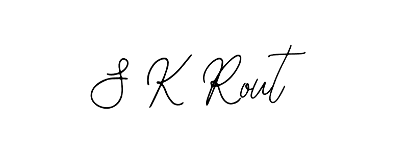 Use a signature maker to create a handwritten signature online. With this signature software, you can design (Bearetta-2O07w) your own signature for name S K Rout. S K Rout signature style 12 images and pictures png