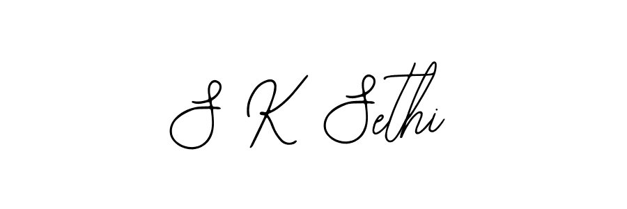 Create a beautiful signature design for name S K Sethi. With this signature (Bearetta-2O07w) fonts, you can make a handwritten signature for free. S K Sethi signature style 12 images and pictures png