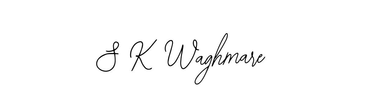 Make a beautiful signature design for name S K Waghmare. Use this online signature maker to create a handwritten signature for free. S K Waghmare signature style 12 images and pictures png