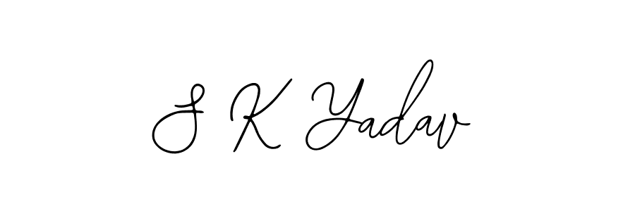 How to Draw S K Yadav signature style? Bearetta-2O07w is a latest design signature styles for name S K Yadav. S K Yadav signature style 12 images and pictures png