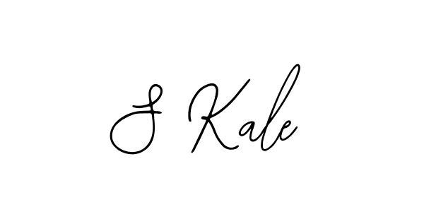 How to make S Kale name signature. Use Bearetta-2O07w style for creating short signs online. This is the latest handwritten sign. S Kale signature style 12 images and pictures png