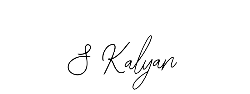 S Kalyan stylish signature style. Best Handwritten Sign (Bearetta-2O07w) for my name. Handwritten Signature Collection Ideas for my name S Kalyan. S Kalyan signature style 12 images and pictures png