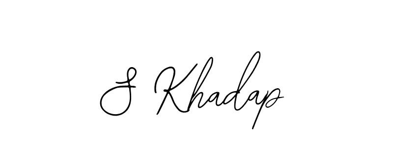 Check out images of Autograph of S Khadap name. Actor S Khadap Signature Style. Bearetta-2O07w is a professional sign style online. S Khadap signature style 12 images and pictures png