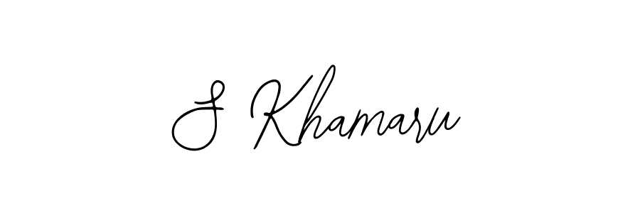 Also You can easily find your signature by using the search form. We will create S Khamaru name handwritten signature images for you free of cost using Bearetta-2O07w sign style. S Khamaru signature style 12 images and pictures png