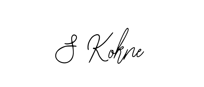 S Kokne stylish signature style. Best Handwritten Sign (Bearetta-2O07w) for my name. Handwritten Signature Collection Ideas for my name S Kokne. S Kokne signature style 12 images and pictures png