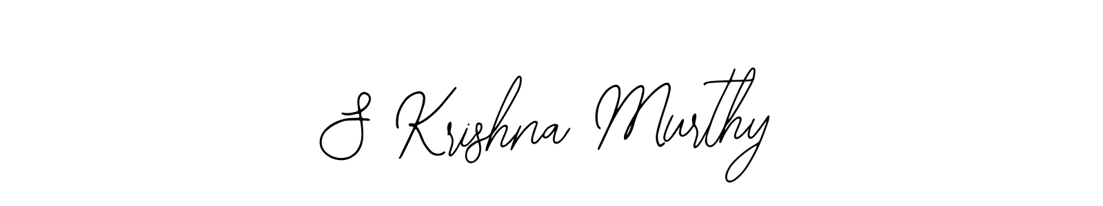 How to make S Krishna Murthy signature? Bearetta-2O07w is a professional autograph style. Create handwritten signature for S Krishna Murthy name. S Krishna Murthy signature style 12 images and pictures png