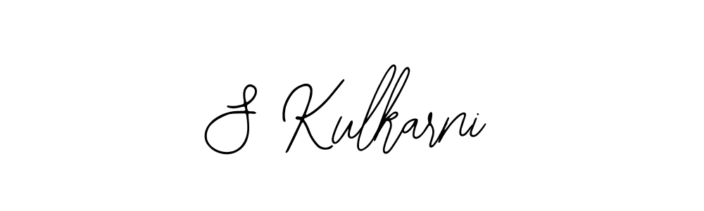 How to make S Kulkarni signature? Bearetta-2O07w is a professional autograph style. Create handwritten signature for S Kulkarni name. S Kulkarni signature style 12 images and pictures png