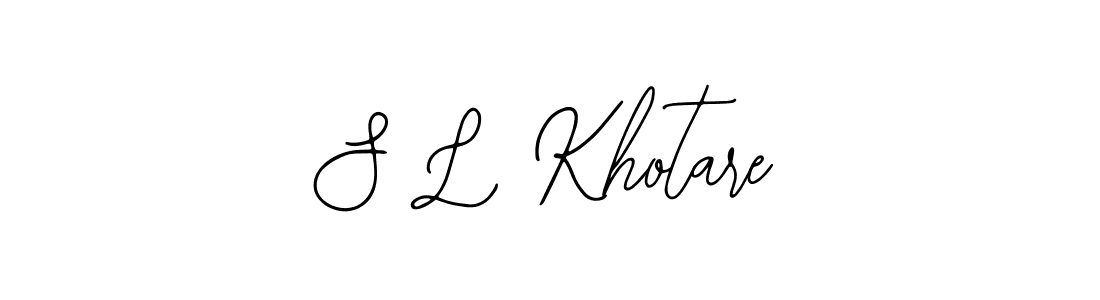 Check out images of Autograph of S L Khotare name. Actor S L Khotare Signature Style. Bearetta-2O07w is a professional sign style online. S L Khotare signature style 12 images and pictures png